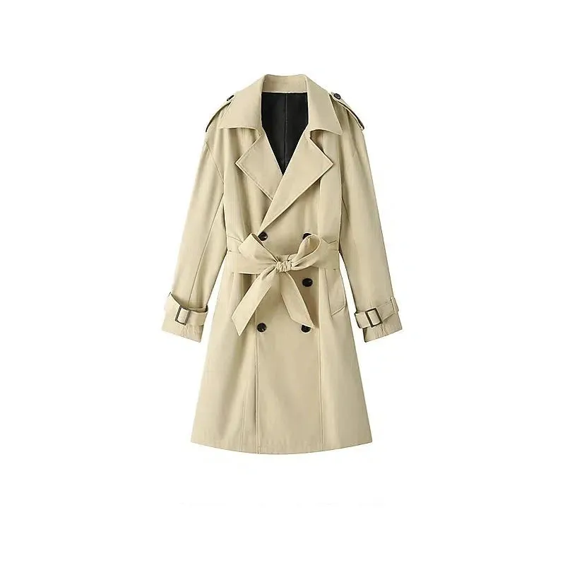 Adjustable Belt Trench Coat