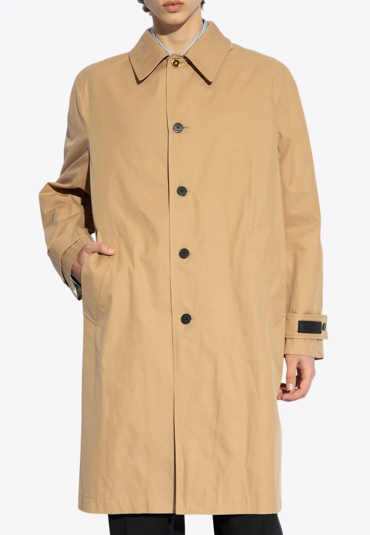 Barocco Panel Trench Coat