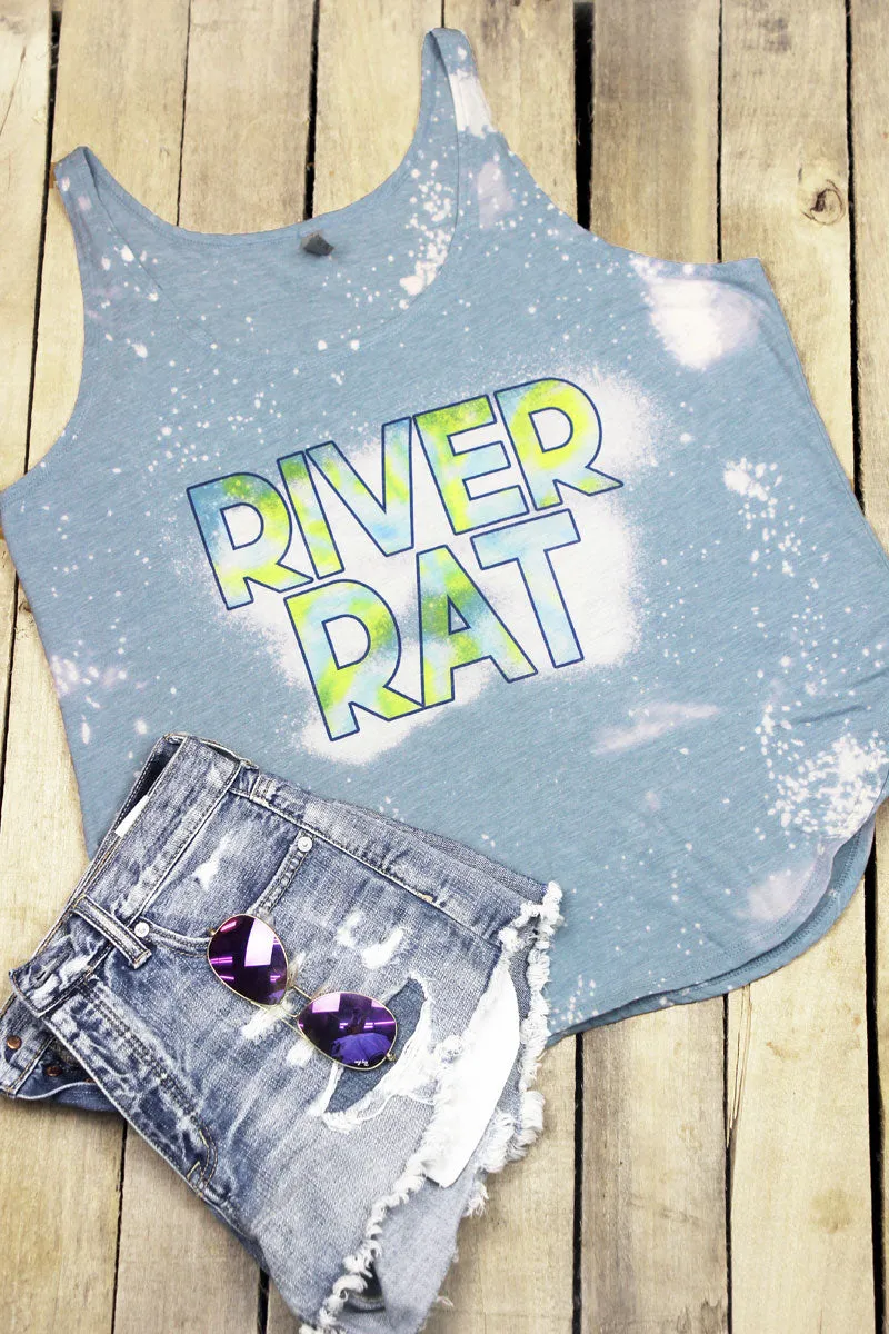 Bleached River Rat Women's Festival Tank