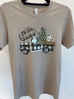 CHRISTMAS TRUCK GRAPHIC TEE