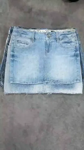 CR2072 Y2K Denim Skirts - 12 Pcs