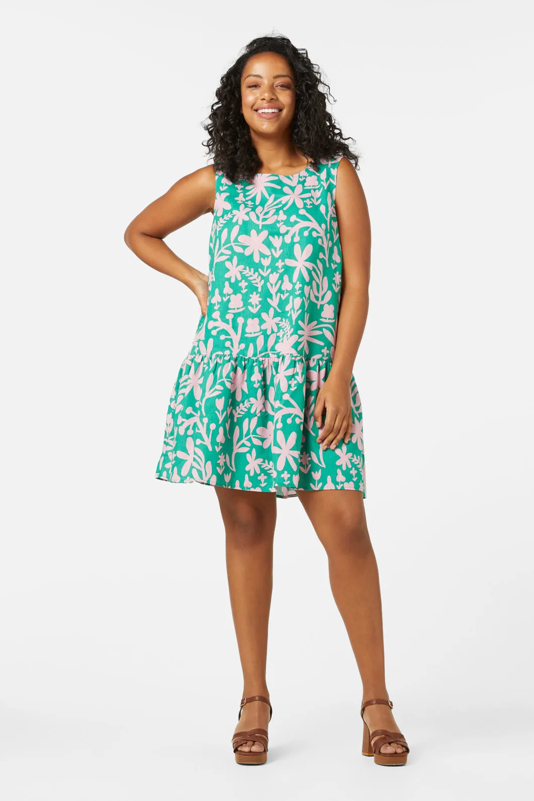 Della Floral Shift Dress