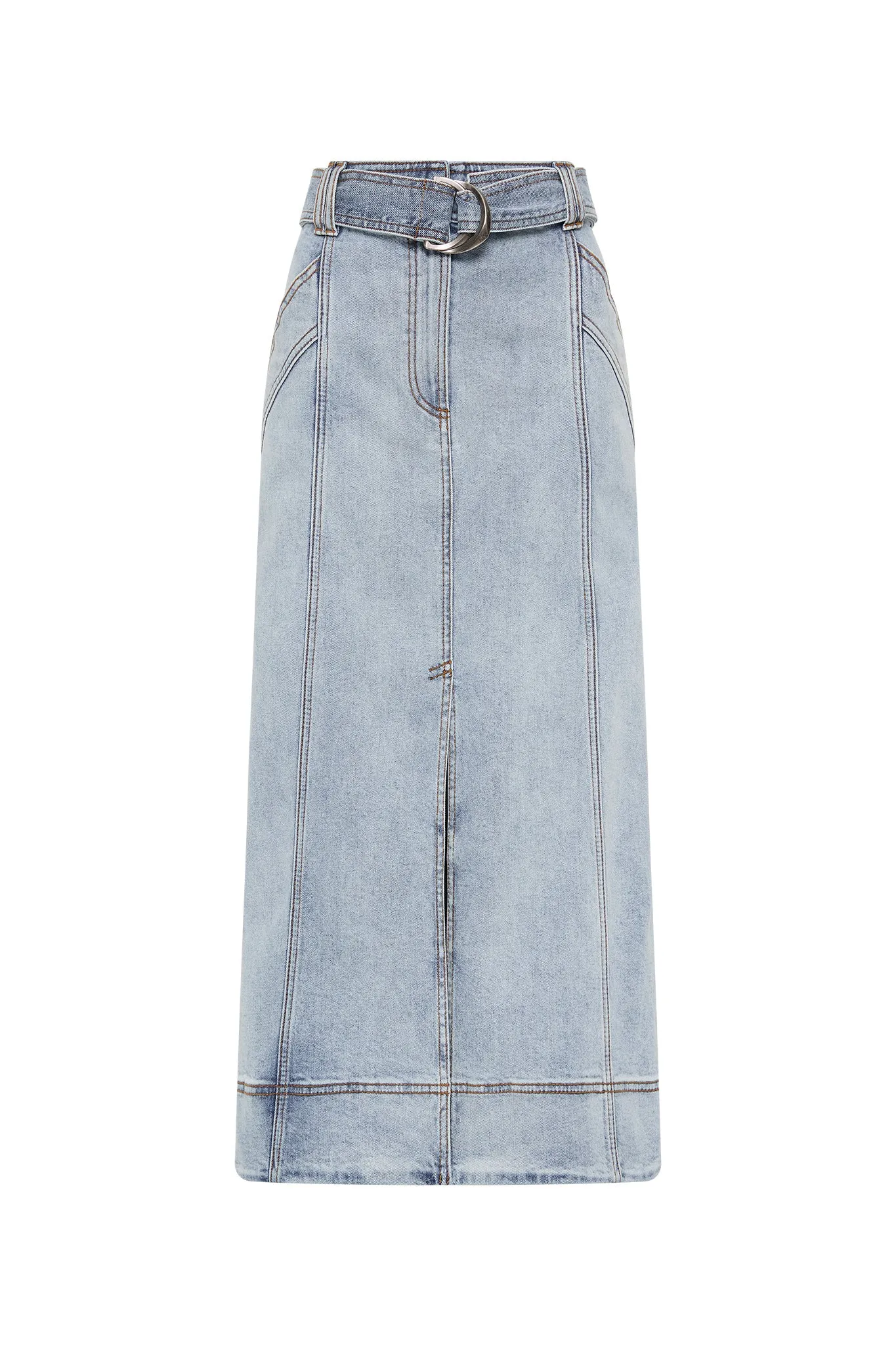 Embrace Denim Midi Skirt