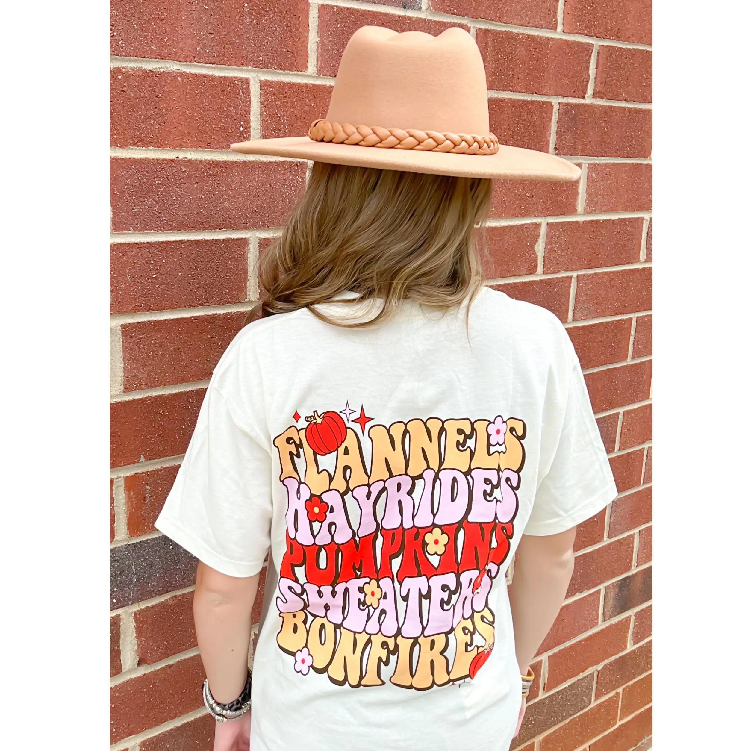 Hayrides & Bonfire Graphic Tee