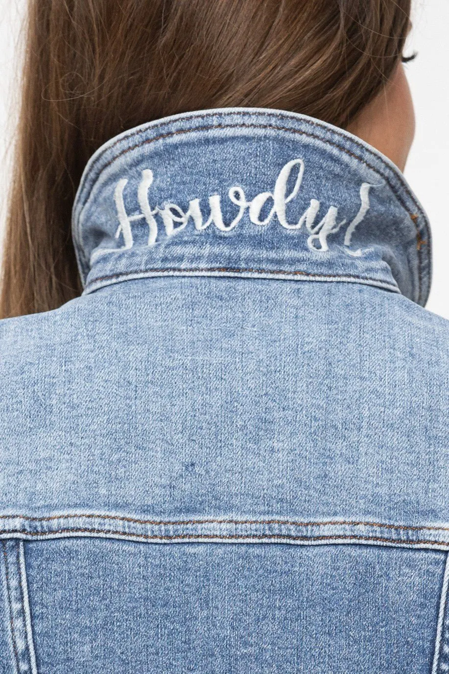 HOWDY JUDY BLUE DENIM JACKET