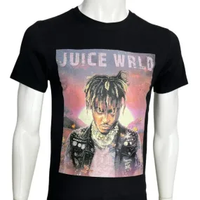 Juice Wrld Black men's Graphic Tees 100% Cotton