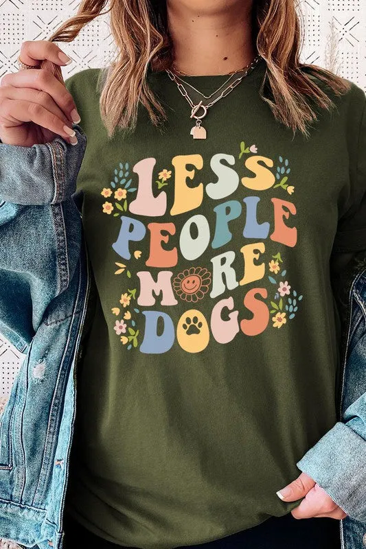 Less People More Dogs Tee