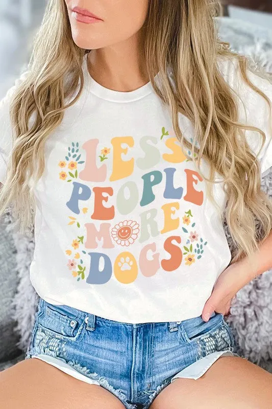 Less People More Dogs Tee