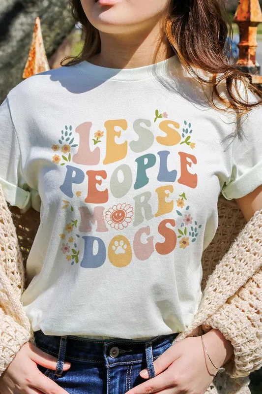 Less People More Dogs Tee