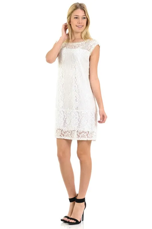 Little White Lace Dress