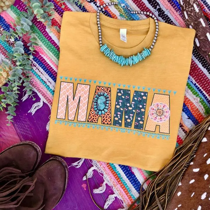 MAMA Mother's Day Graphic Tee (made 2 order) LC