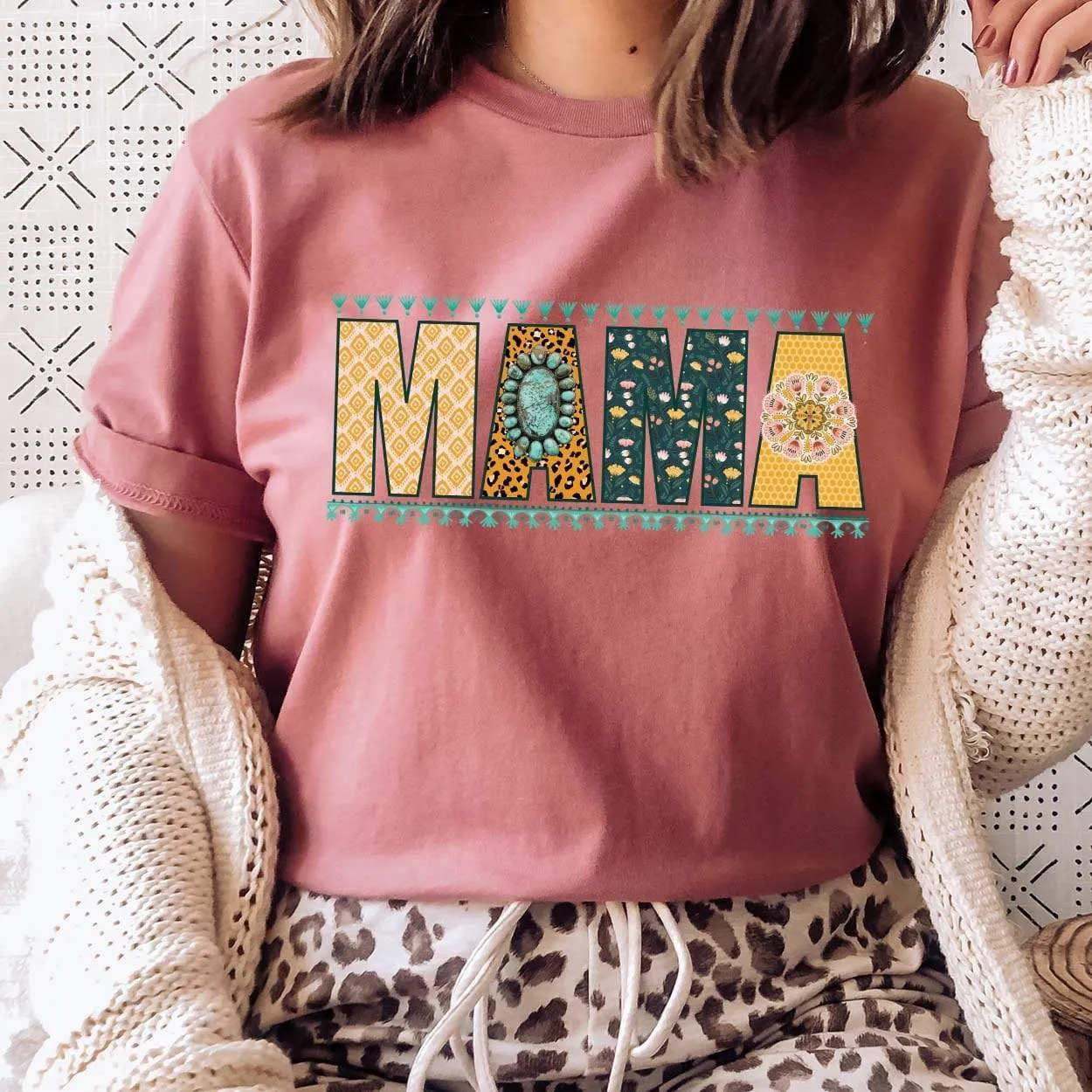 MAMA Mother's Day Graphic Tee (made 2 order) LC