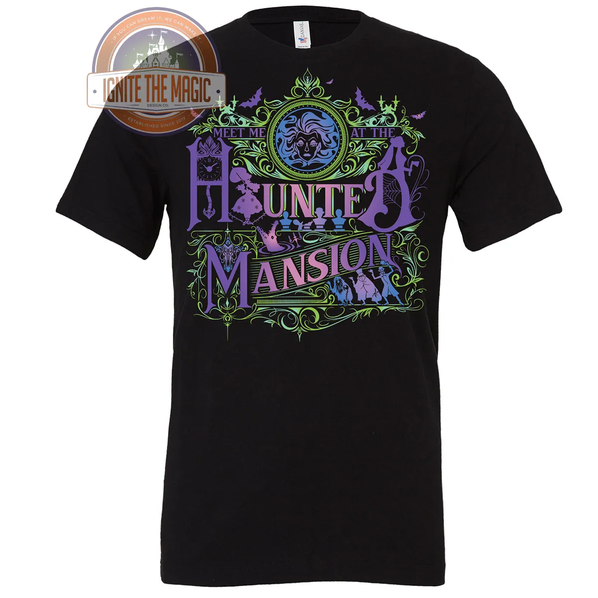 Meet Me at the Haunted Mansion - Youth Tees   Tanks