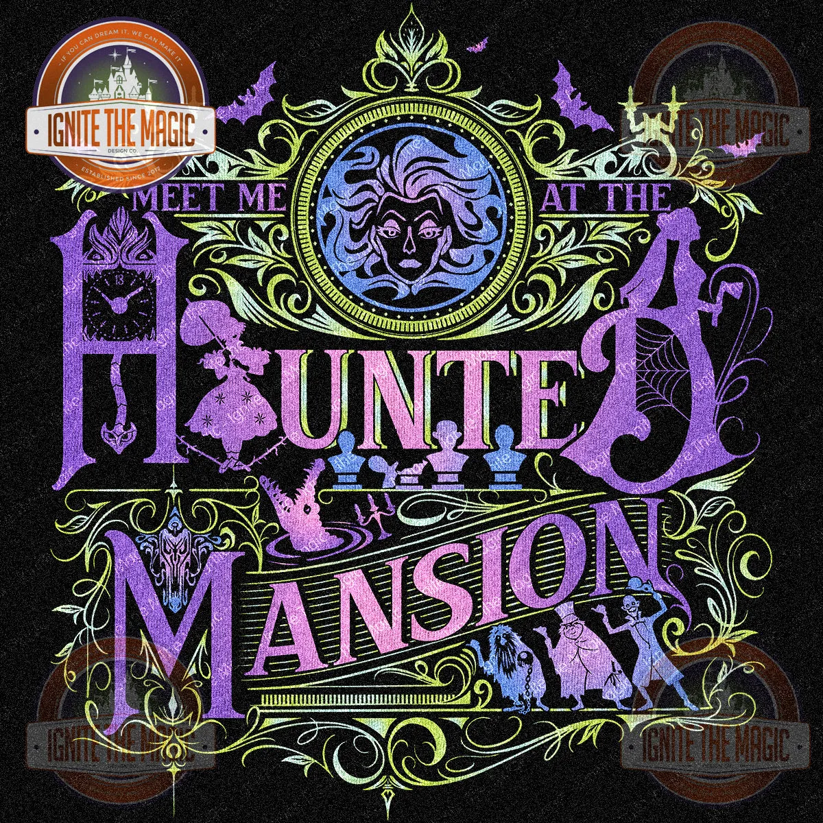 Meet Me at the Haunted Mansion - Youth Tees   Tanks