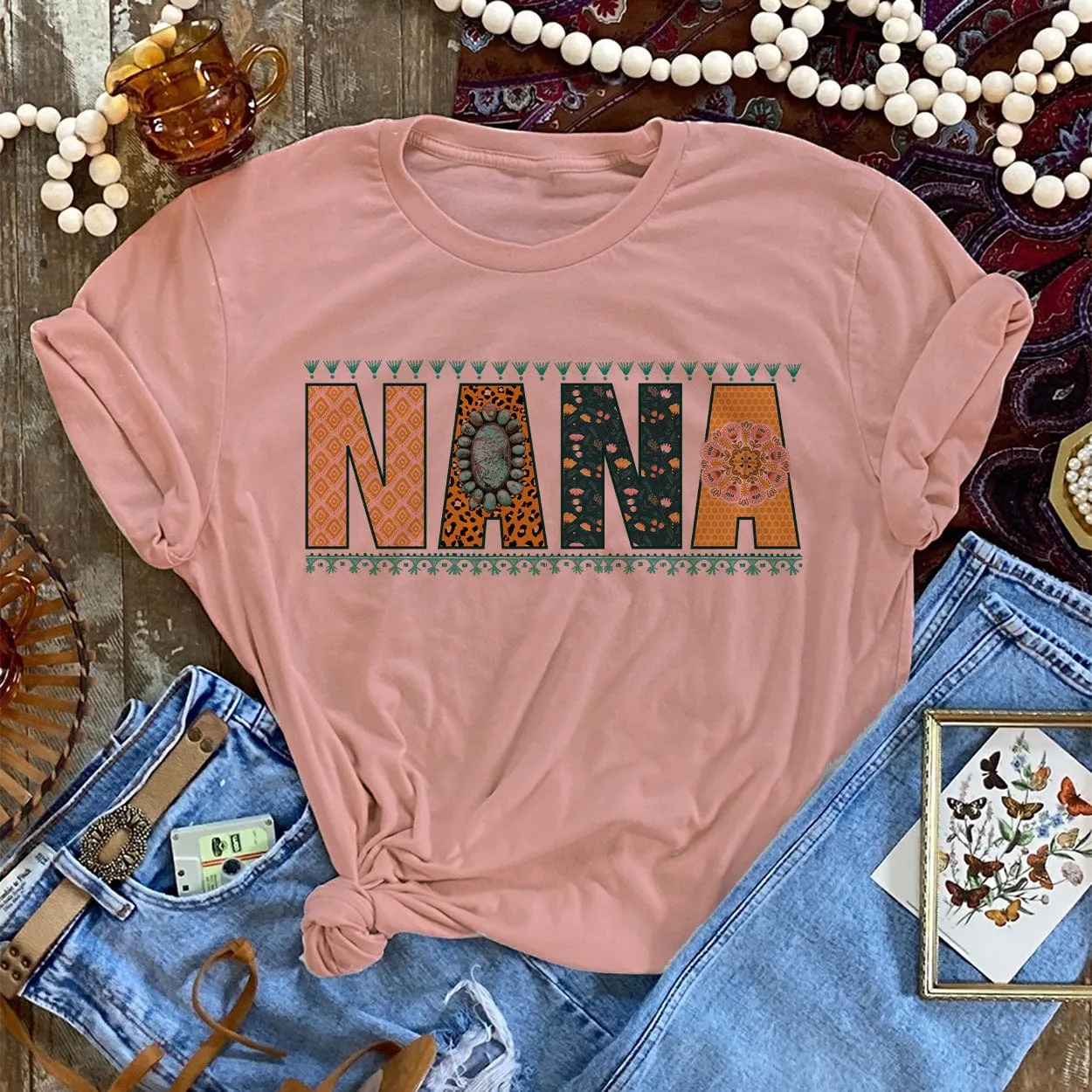 NANA Mother's Day Graphic Tee (made 2 order) LC