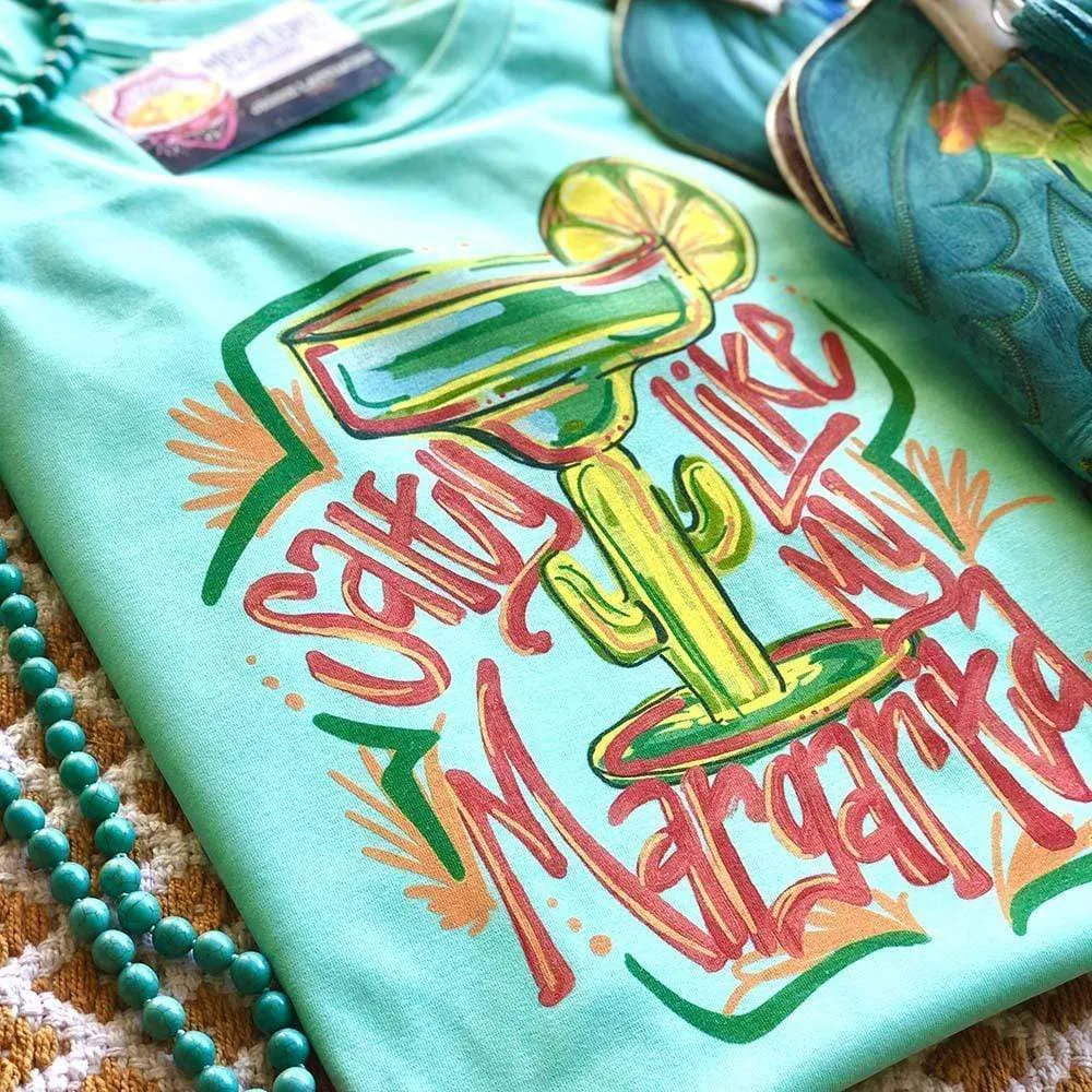 Salty Like My Margarita Cinco De Mayo Graphic Tee (made 2 order) LC