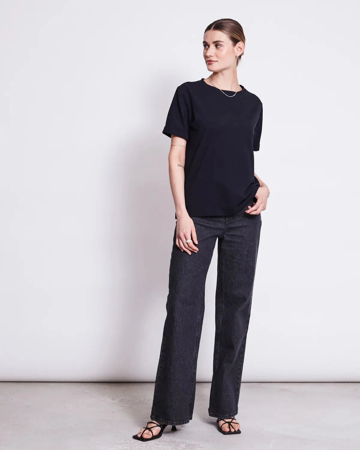 Selene Jeans - Faded Black