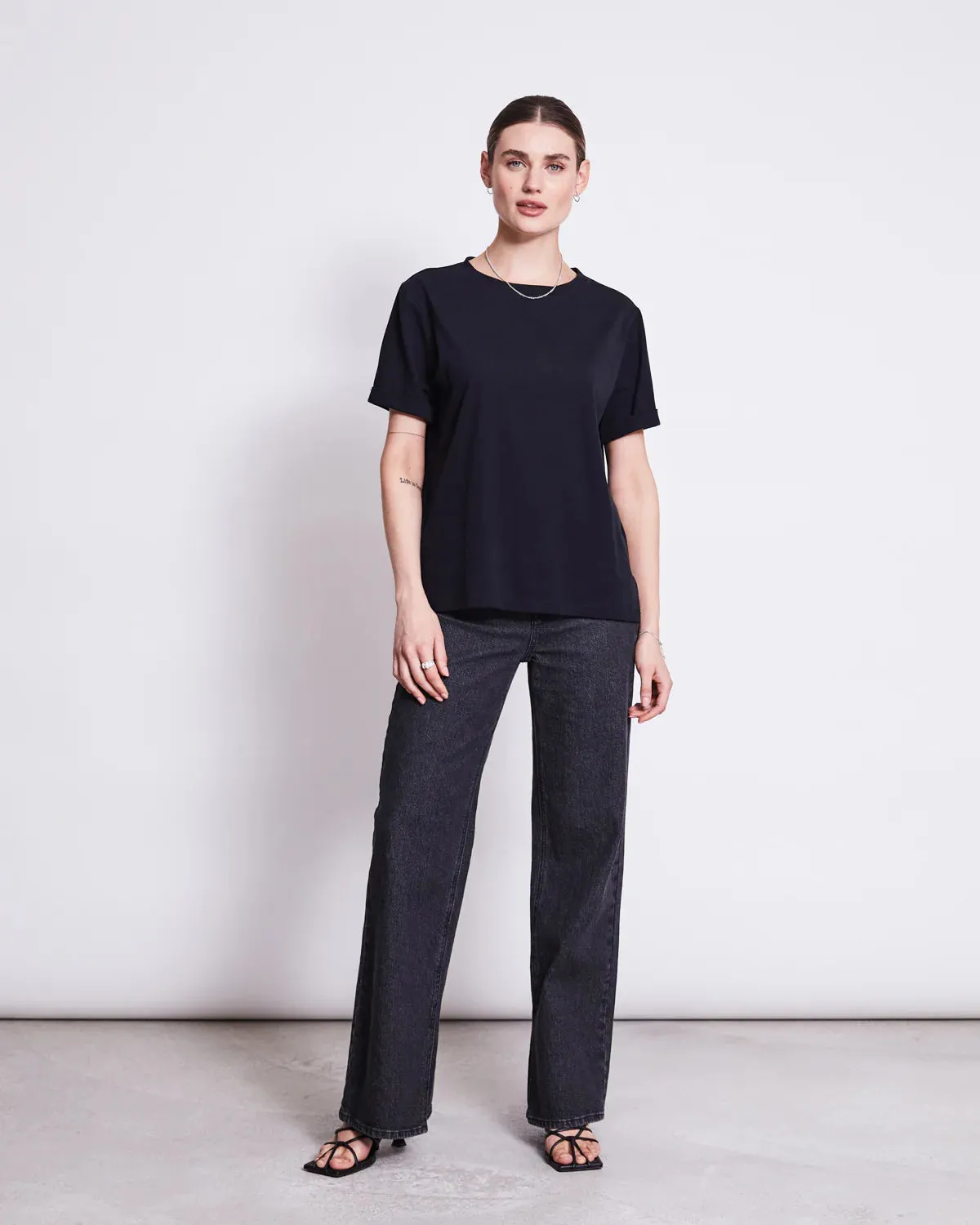 Selene Jeans - Faded Black