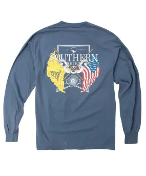 Southern Shirt Co -  American Pride Long Sleeve Tee