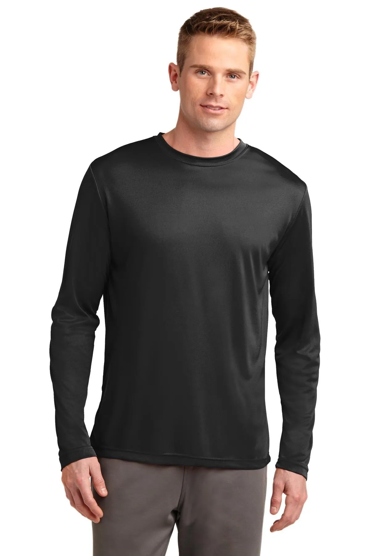 Sport-Tek TST350LS: Long-Sleeve Men's Tee