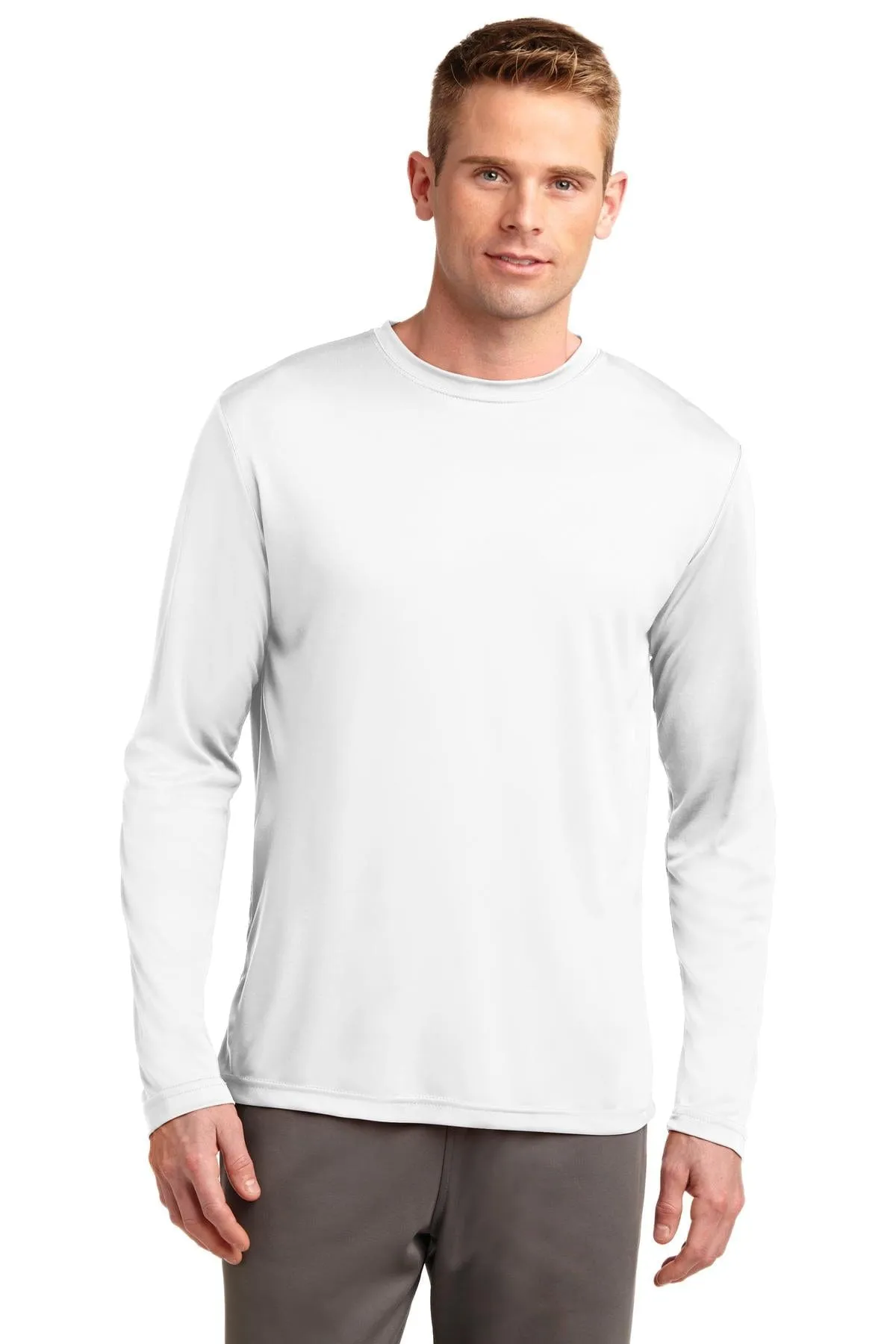 Sport-Tek TST350LS: Long-Sleeve Men's Tee