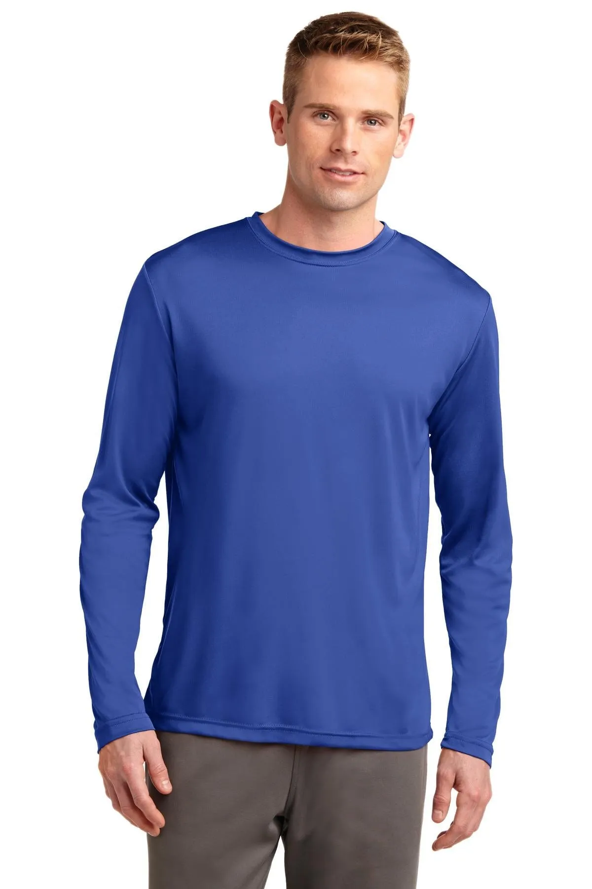 Sport-Tek TST350LS: Long-Sleeve Men's Tee