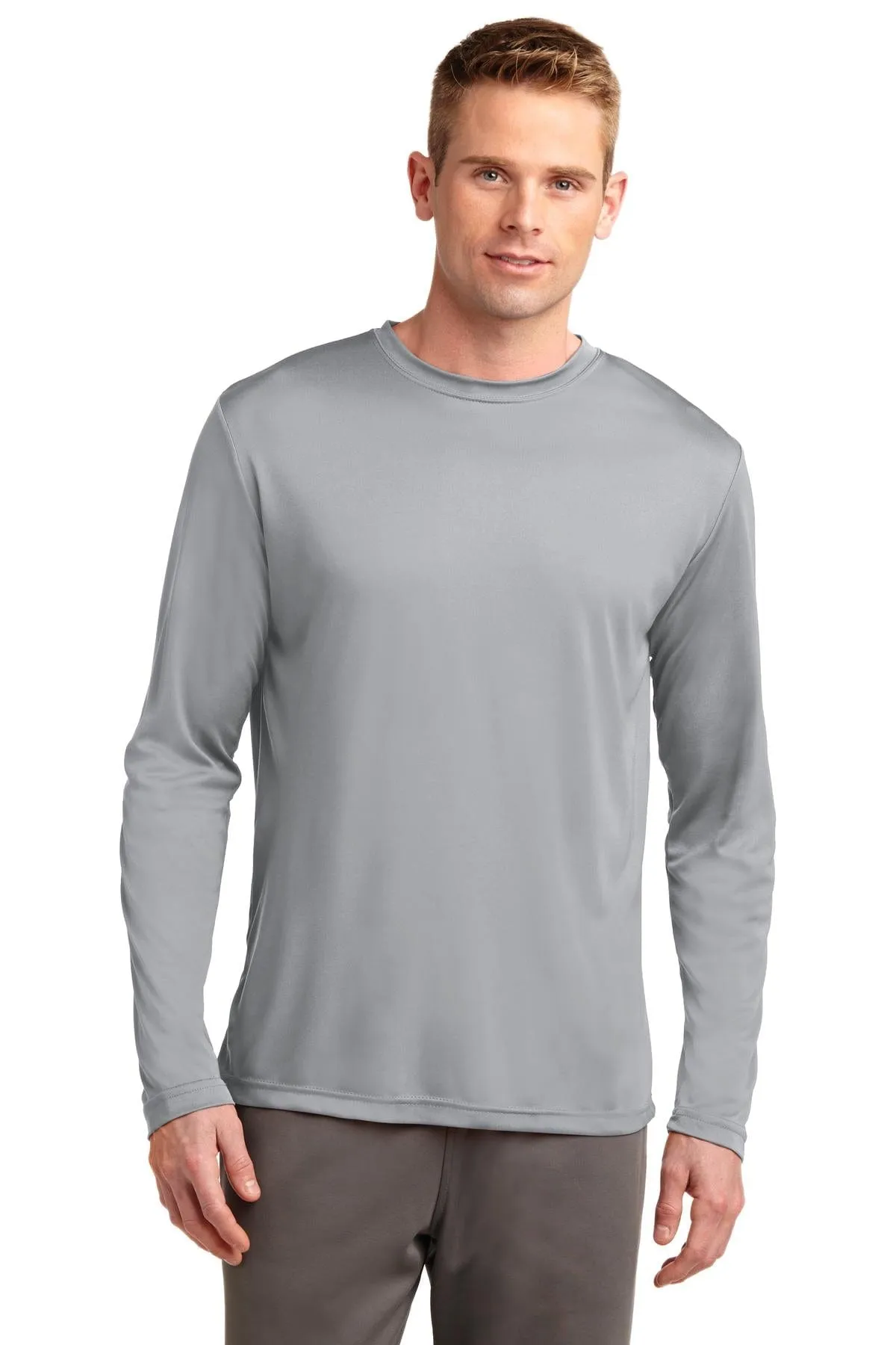 Sport-Tek TST350LS: Long-Sleeve Men's Tee