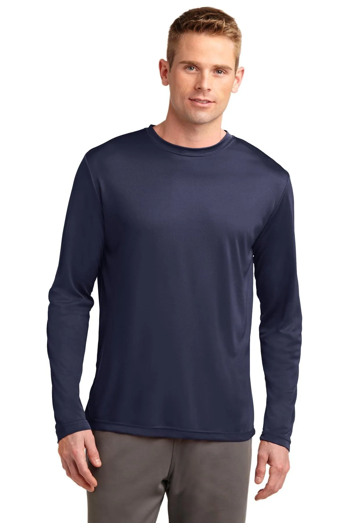 Sport-Tek TST350LS: Long-Sleeve Men's Tee