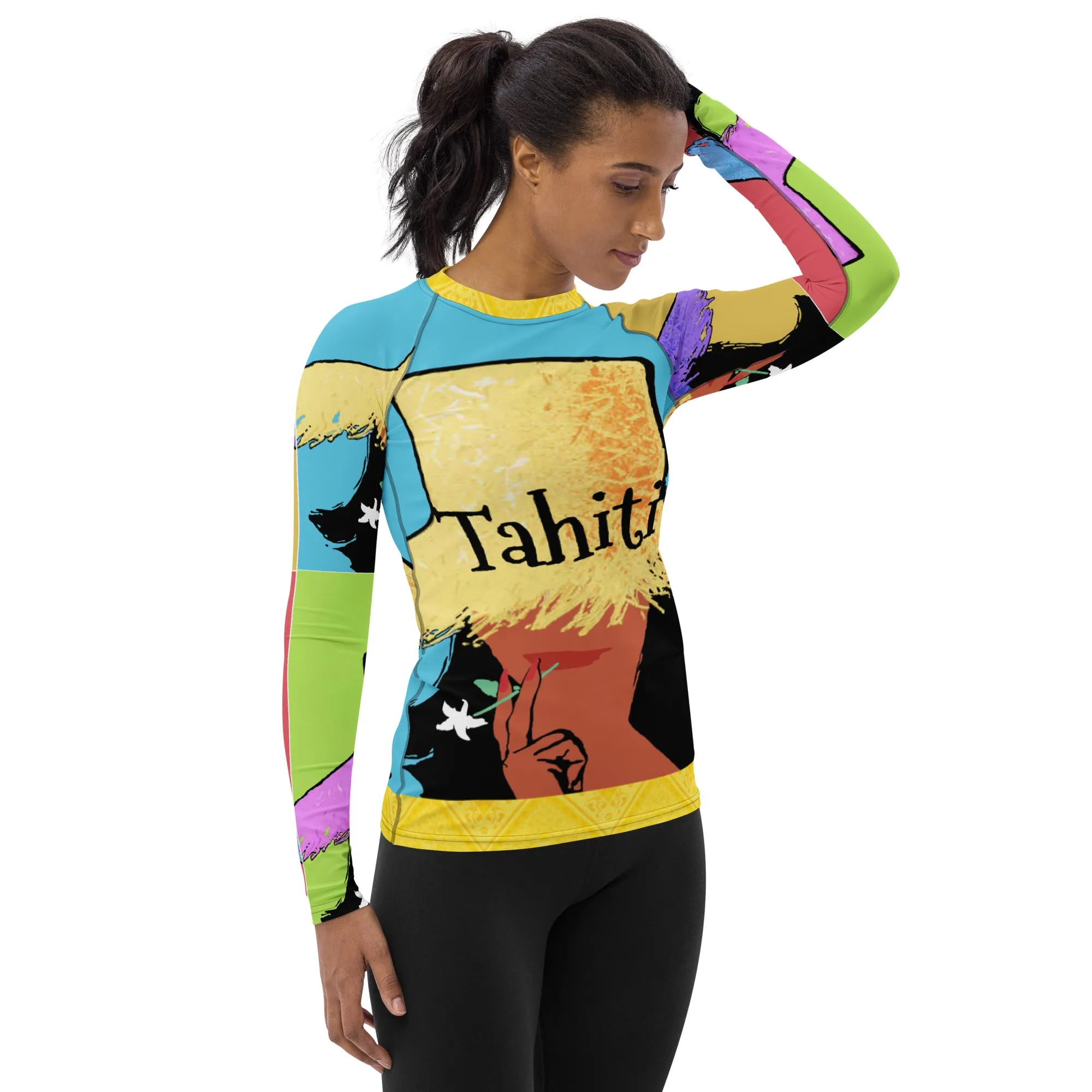 Tahiti Girl Rash Guard