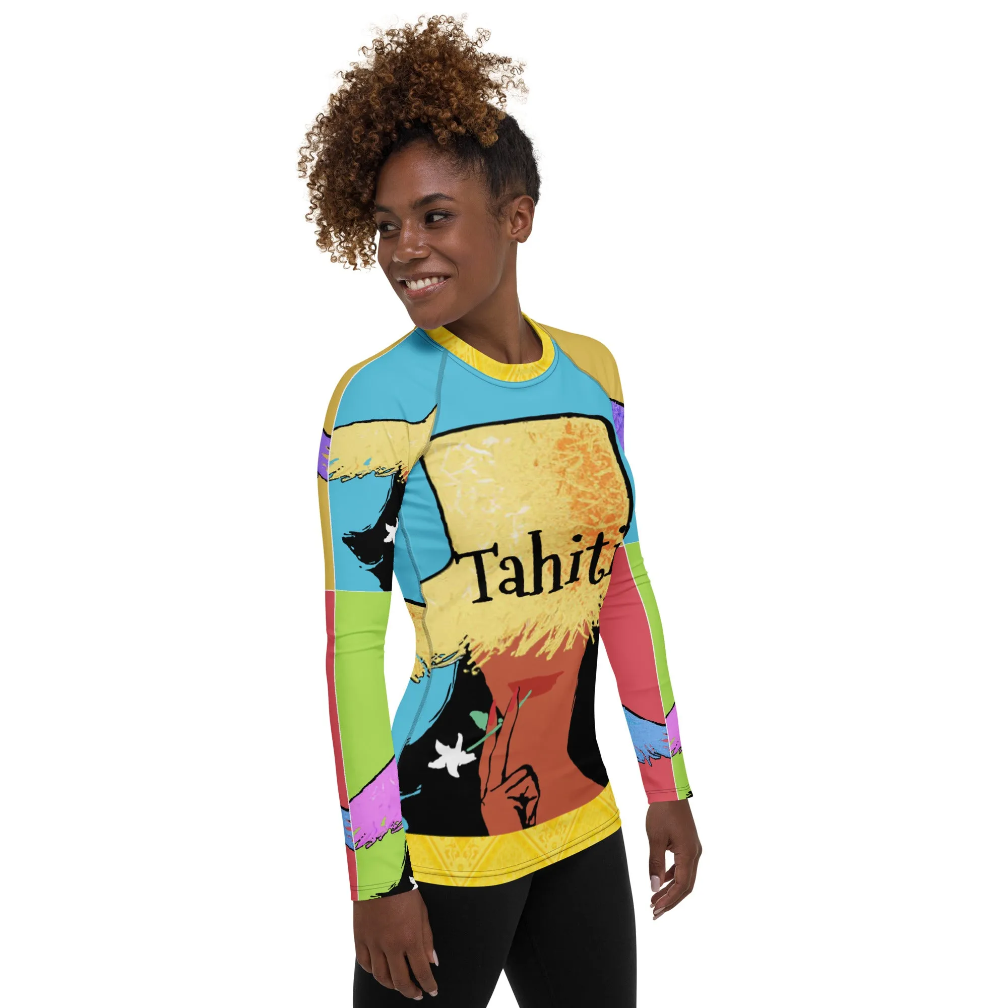 Tahiti Girl Rash Guard