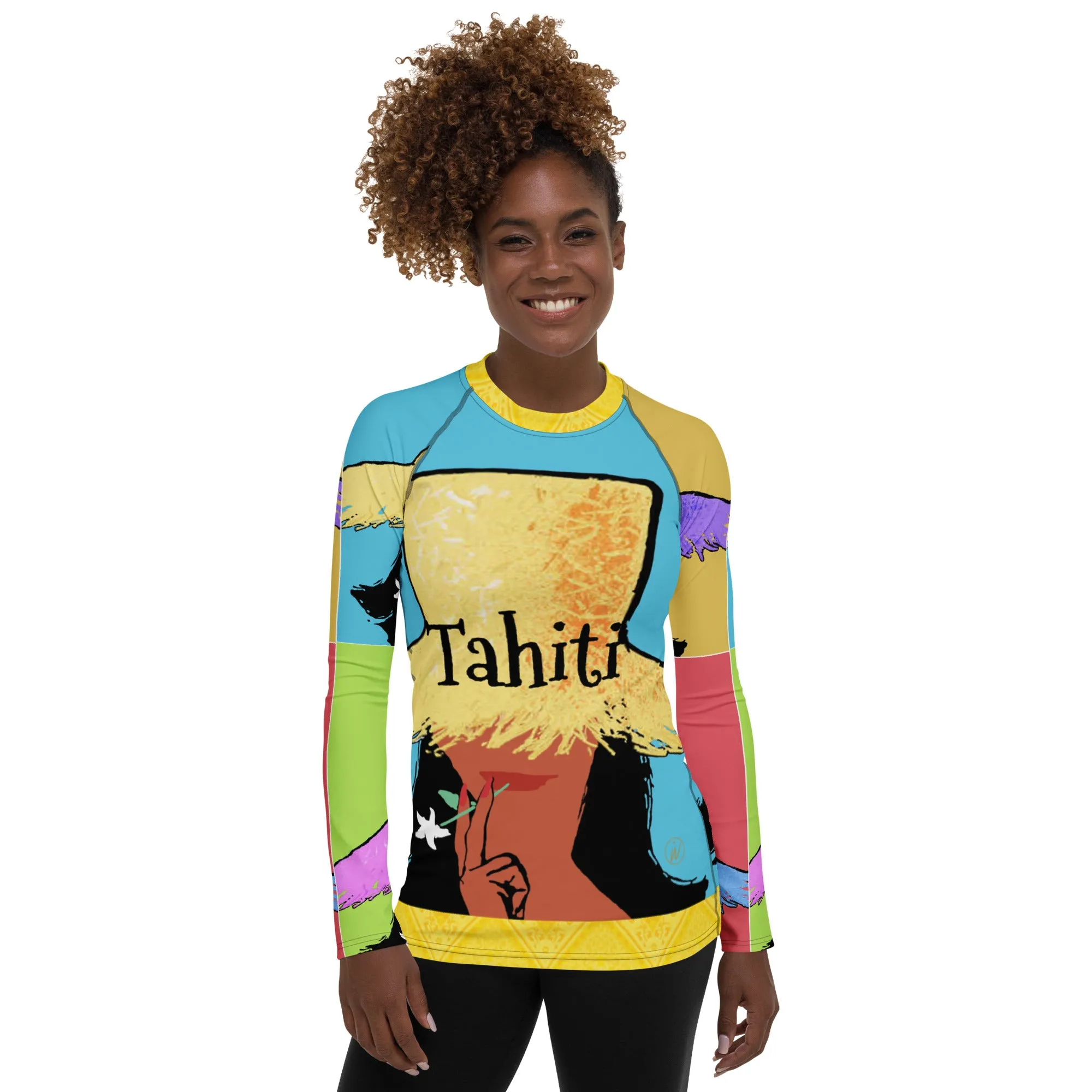 Tahiti Girl Rash Guard