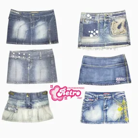 Y2K Bestseller Denim Mini Skirts